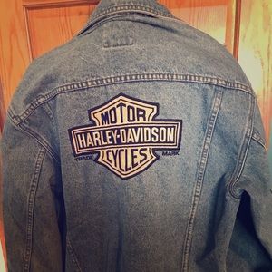 Harley Davidson denim jacket